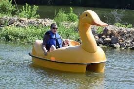 Adventure Glass Duck Classic 2 Person Paddle Boat