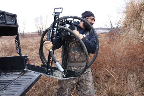 J2 Outdoors Big Rip 6.5 HP gas ice ripper, photo 4