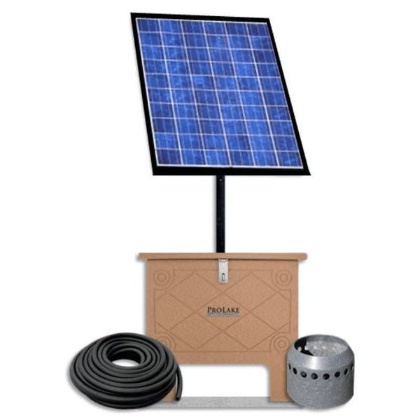 Keeton ProLake Solaer 1.1 solar pond aerator with airline tubing