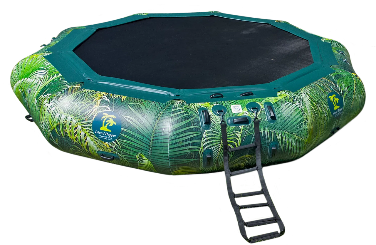 Island Hopper 15 Lakeside Water Bouncer