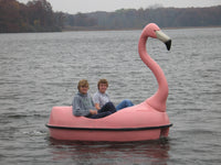 Thumbnail for Adventure Glass Pink Flamingo Classic 2 Person Paddle Boat