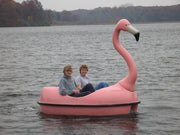 Adventure Glass Pink Flamingo Classic 4 Person Paddle Boat