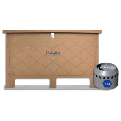 ProLake Electric 4.14 aeration system cabinet and diffuser