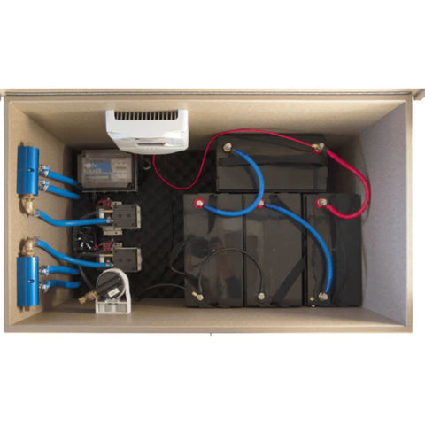 Solaer 2.4 solar aeration system, top view
