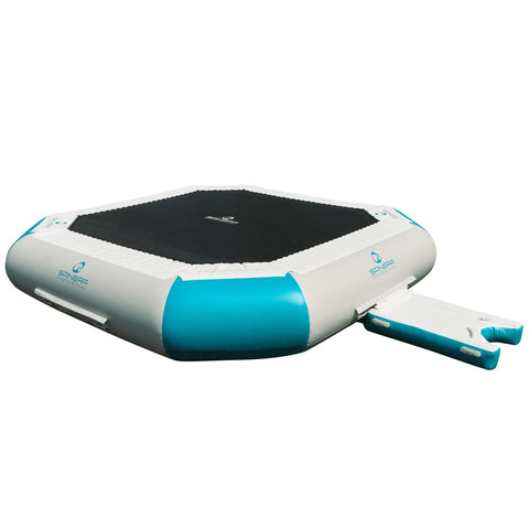 Spinera Aquapark Trampoline - The "Pirates Tramp 500 w/ Base Step"
