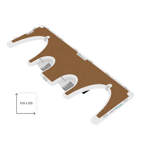 Yachtbeach Toy Dock 6.16 Dropstitch 242″x80″