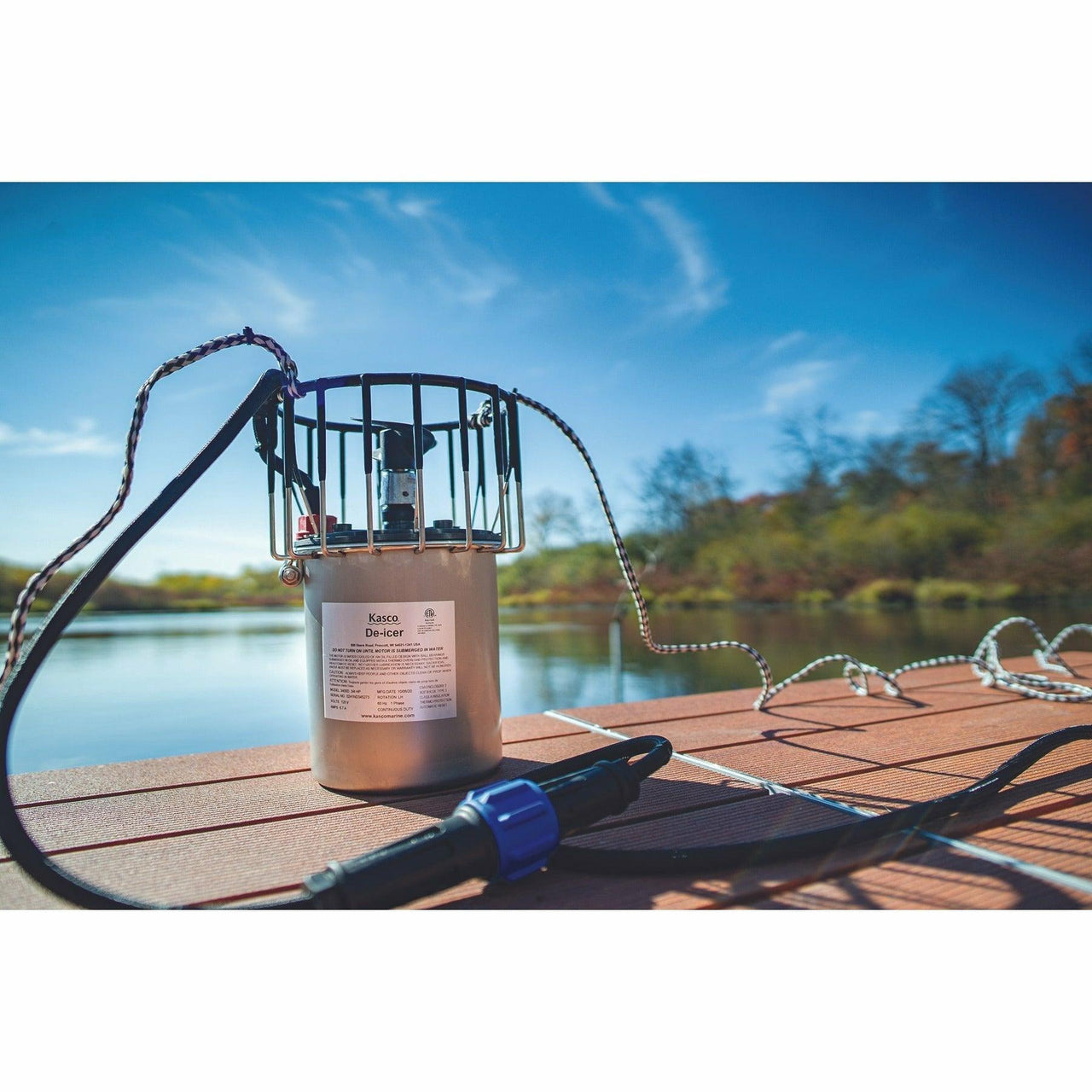 Kasco Dock & Marina Pond & Lake De-Icer