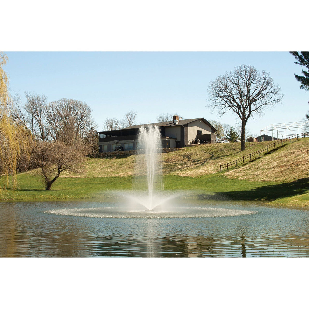 Kasco J Series Decorative Pond Fountain, 2 HP, 8400 jf