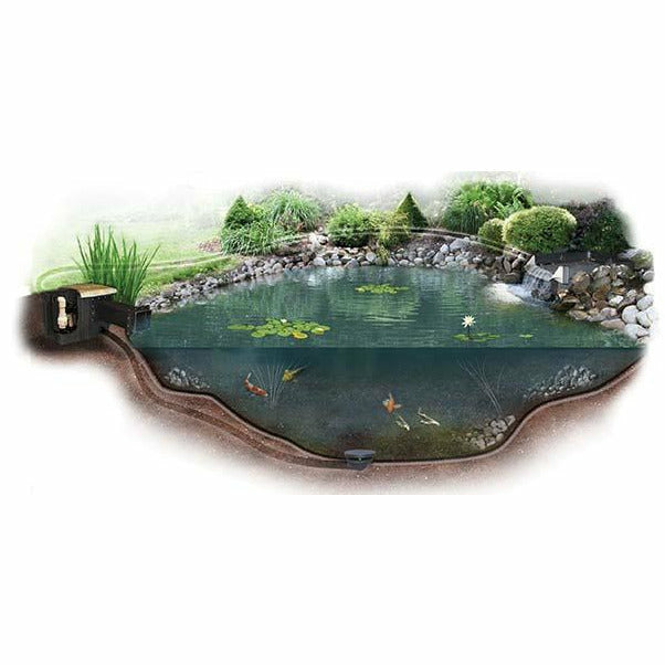 EasyPro Pro-Series Small Pond DIY Kit – 6′ X 6′ Pond