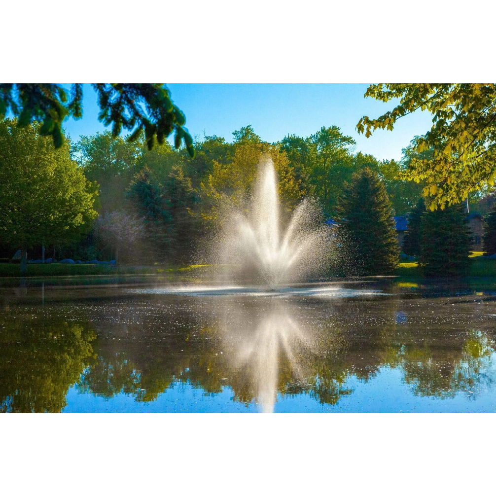 Scott Aerator Cambridge Pond Fountain