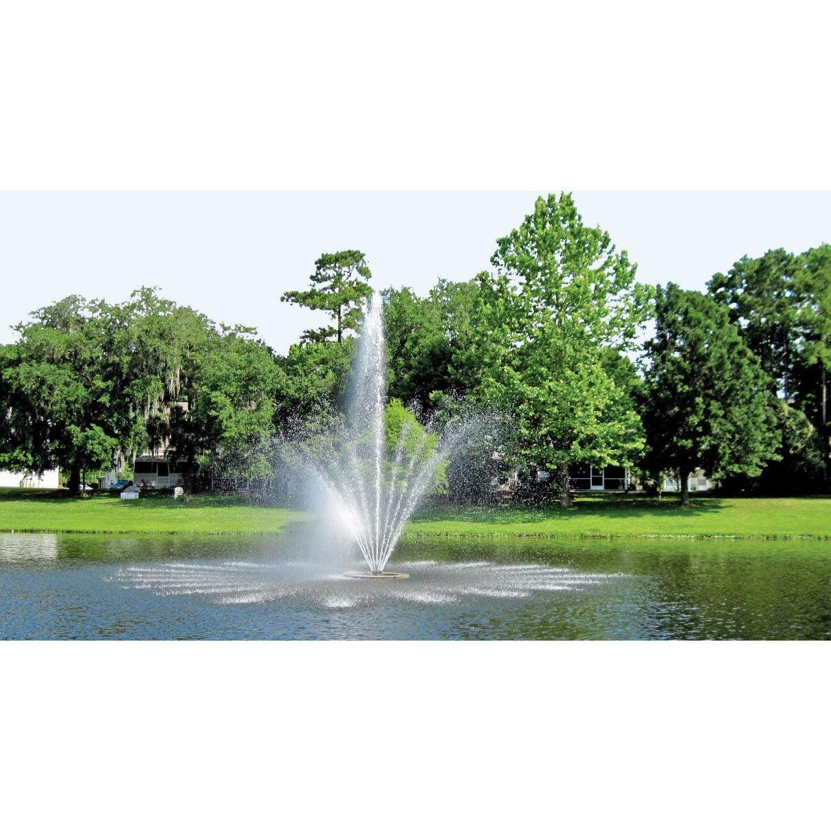 Vertex Vertical TwoTier Commercial Lake Fountain