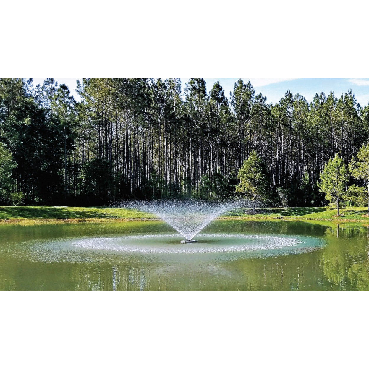 Vertex Vertical FunnelJet Floating Lake Fountain