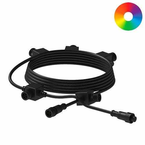 Aquascape Aquacape 25' 5-Outlet Color-Changing Lighting Extension Cable