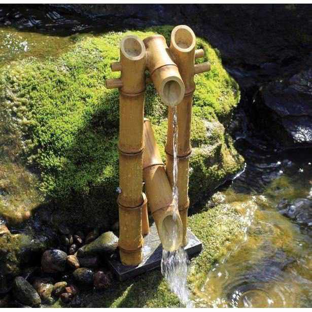 Aquascape Deer Scarer Bamboo Fountain