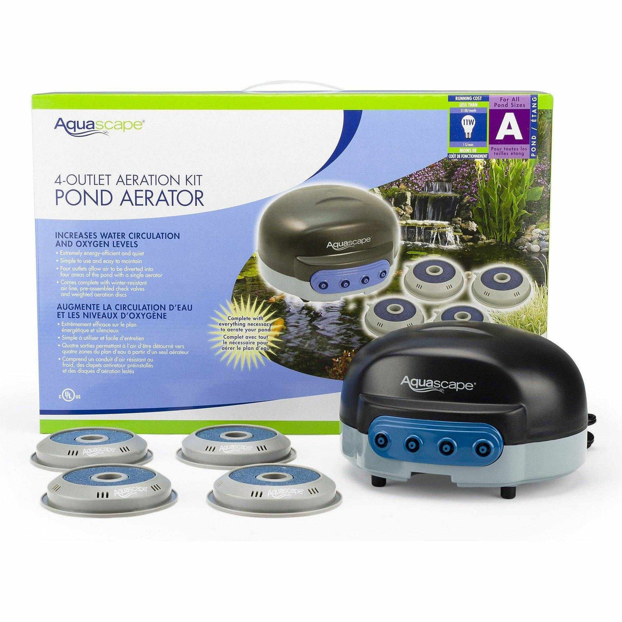 Aquascape Pond Air 4 Aeration Kit