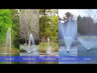 Scott Aerator Great Lakes Pond Fountain Video