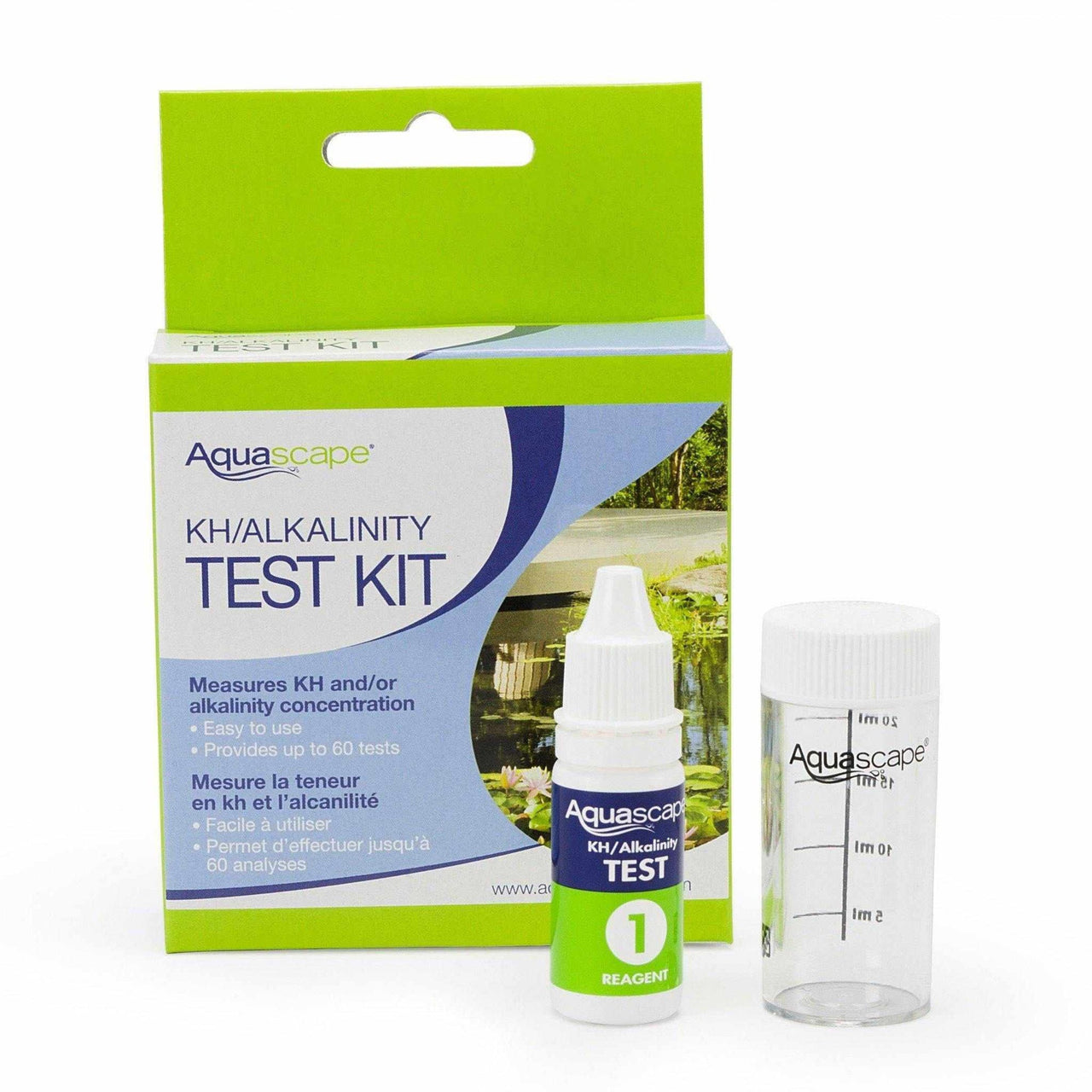 Aquascape KH / Alkalinity Test Kit (60 Tests)