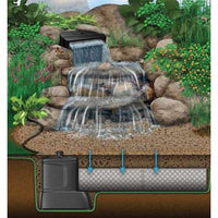 Thumbnail for Aquascape Large Pondless Waterfall Kit with 26' Stream with 5PL - 5000 Pump