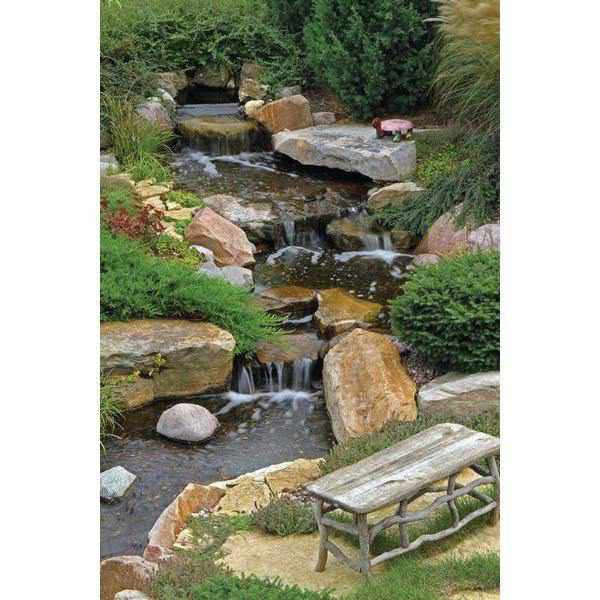 Aquascape Large Pondless Waterfall Kit with 26' Stream with AquaSurgePRO 4000-8000 Pump