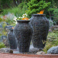 Thumbnail for Aquascape Small Stacked Slate Urn